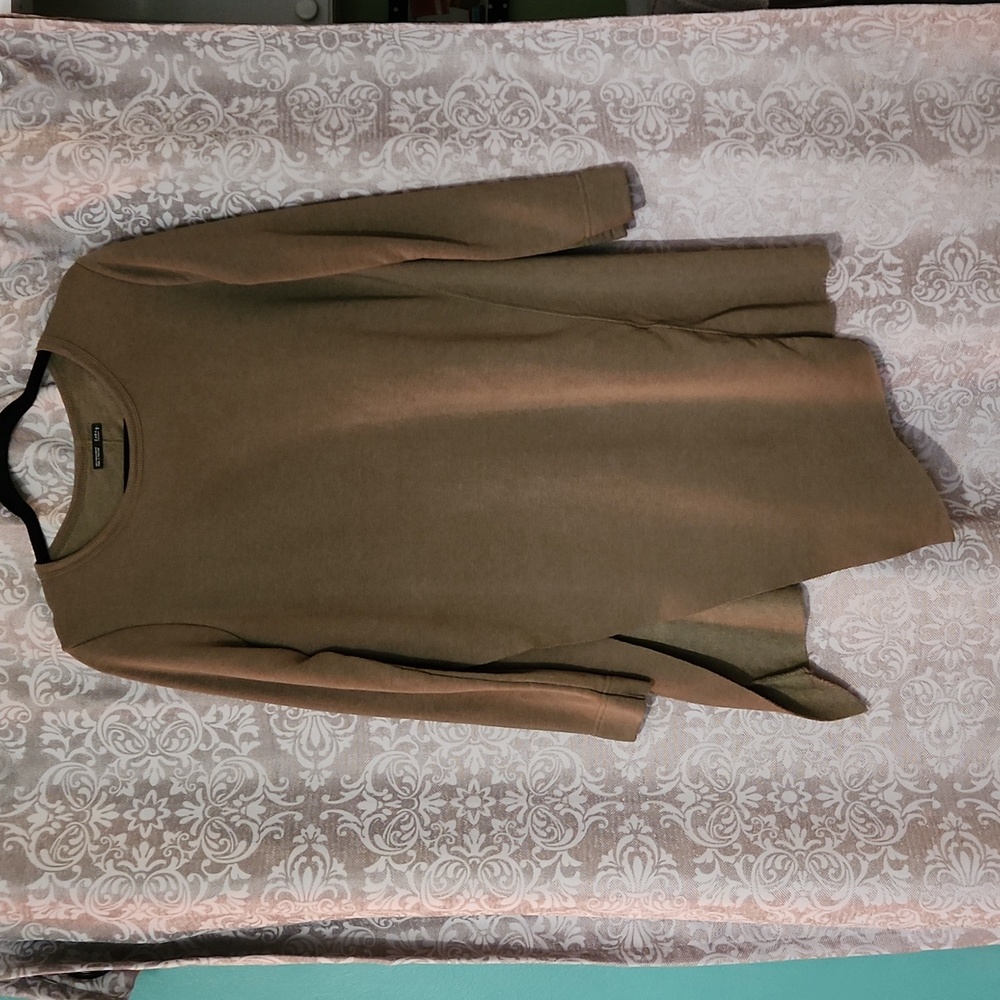 Zara Womens Tunic Sweater in Olive Green size Small